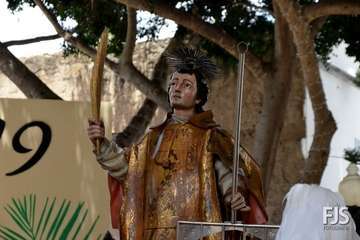 Telde, en la procesión capitalina de San Lorenzo
(Foto Francisco Javier Santana)